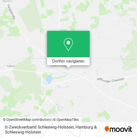 It-Zweckverband Schleswig-Holstein Karte