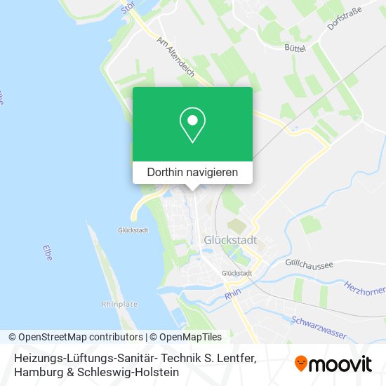 Heizungs-Lüftungs-Sanitär- Technik S. Lentfer Karte