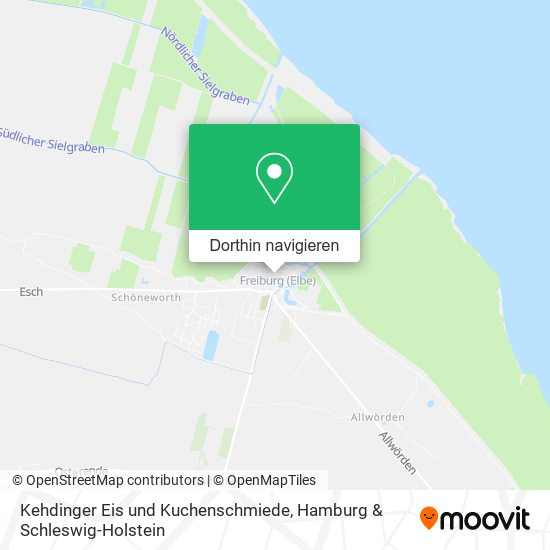 Kehdinger Eis und Kuchenschmiede Karte