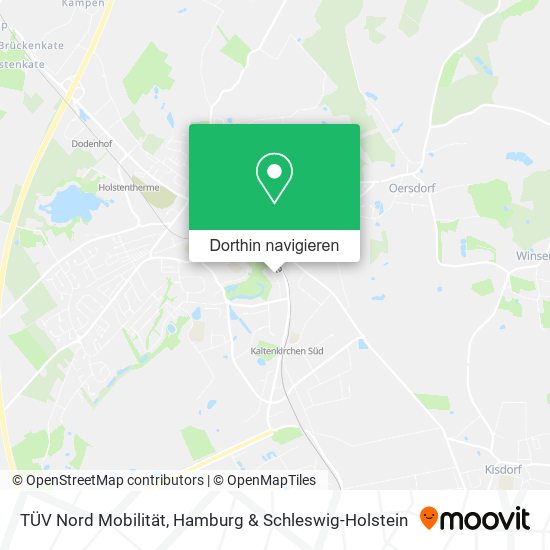 TÜV Nord Mobilität Karte