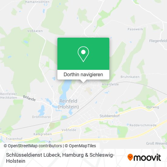 Schlüsseldienst Lübeck Karte
