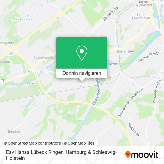 Esv Hansa Lübeck Ringen Karte