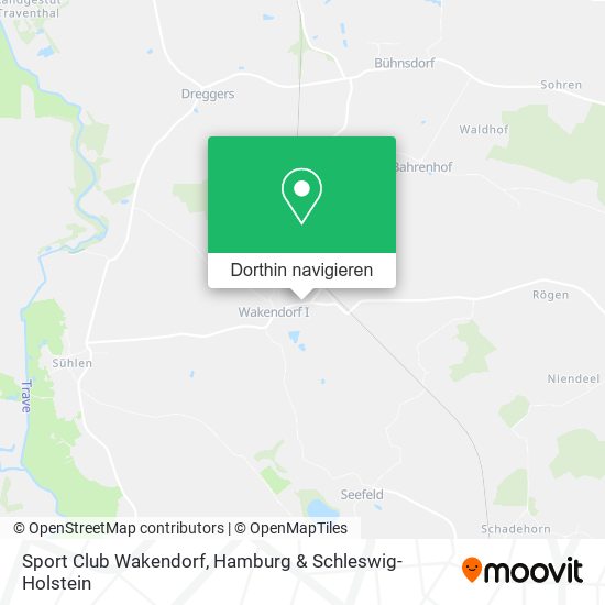 Sport Club Wakendorf Karte