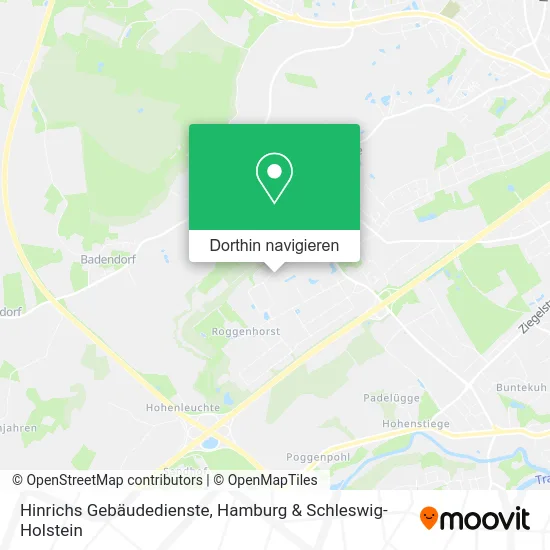 Hinrichs Gebäudedienste Karte