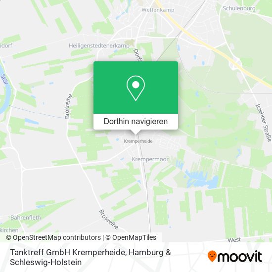 Tanktreff GmbH Kremperheide Karte