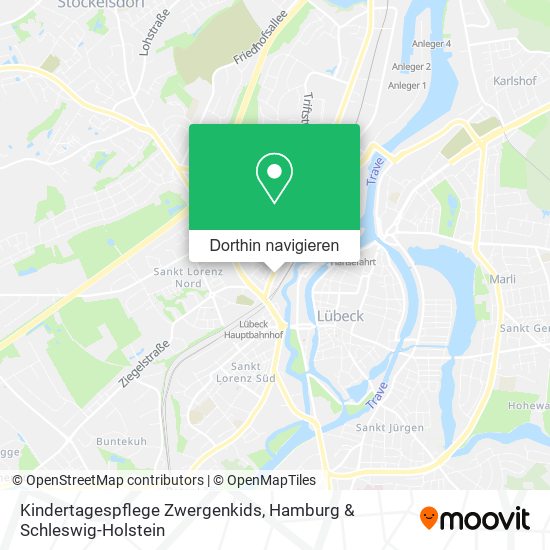 Kindertagespflege Zwergenkids Karte