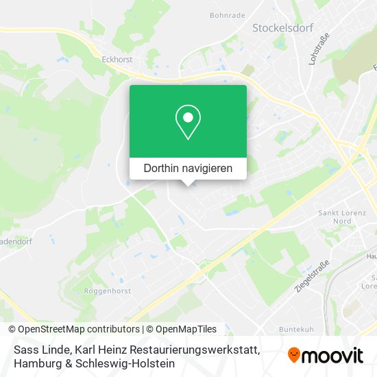 Sass Linde, Karl Heinz Restaurierungswerkstatt Karte
