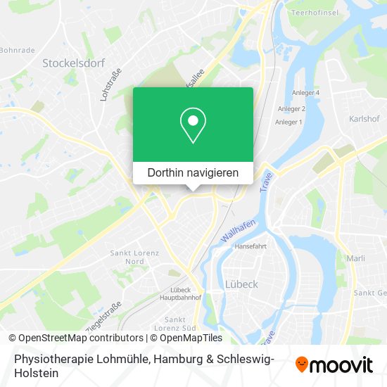 Physiotherapie Lohmühle Karte