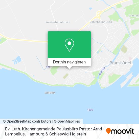 Ev.-Luth. Kirchengemeinde Paulusbüro Pastor Arnd Lempelius Karte