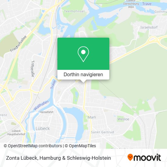 Zonta Lübeck Karte