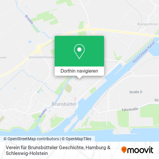 Verein für Brunsbütteler Geschichte Karte