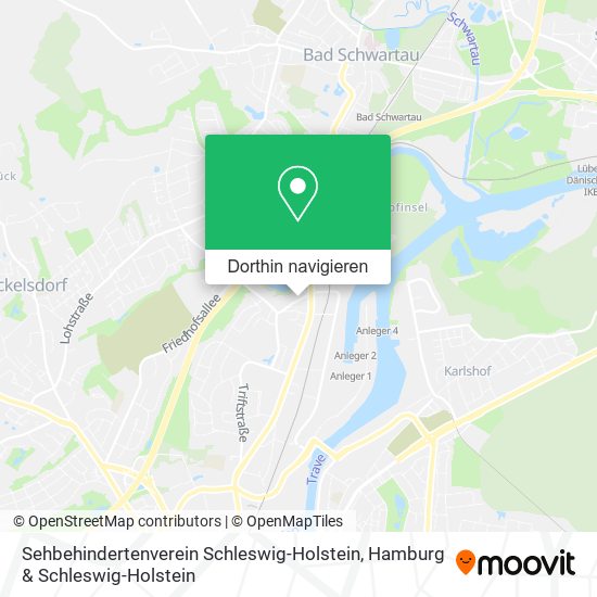 Sehbehindertenverein Schleswig-Holstein Karte