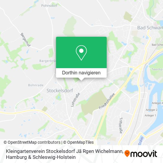 Kleingartenverein Stockelsdorf Jã Rgen Wichelmann Karte