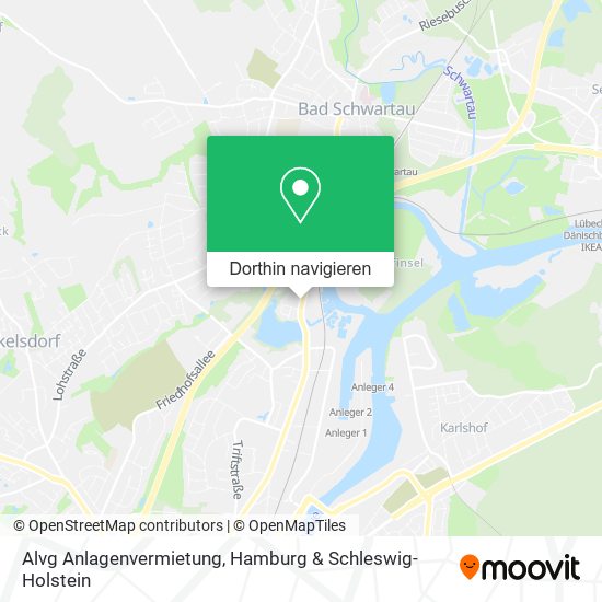 Alvg Anlagenvermietung Karte