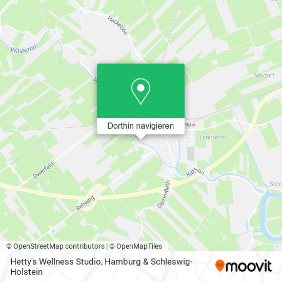 Hetty's Wellness Studio Karte