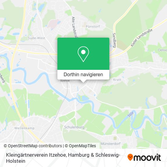 Kleingärtnerverein Itzehoe Karte