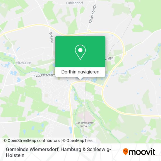 Gemeinde Wiemersdorf Karte