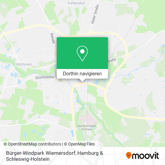Bürger-Windpark Wiemersdorf Karte