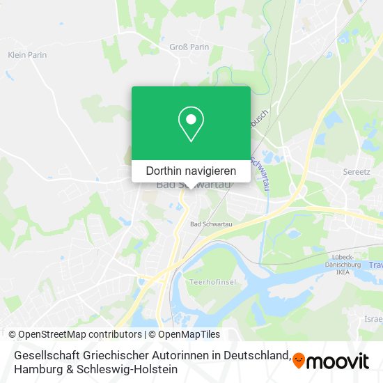 Gesellschaft Griechischer Autorinnen in Deutschland Karte