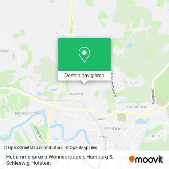 Hebammenpraxis Wonneproppen Karte