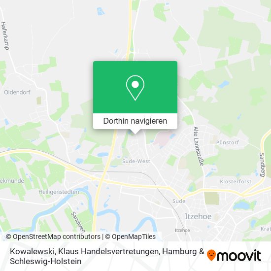 Kowalewski, Klaus Handelsvertretungen Karte