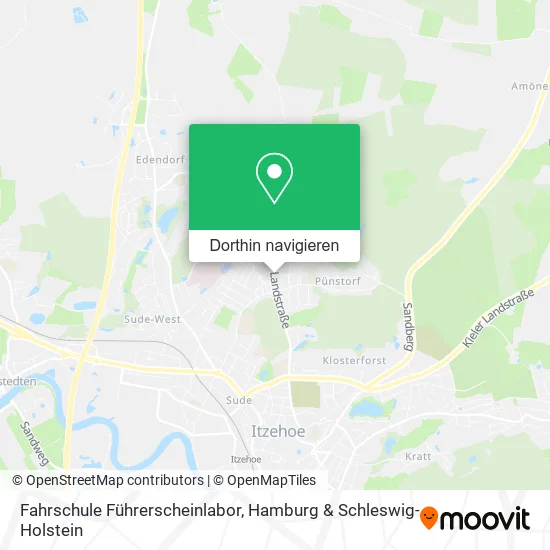 Fahrschule Führerscheinlabor Karte