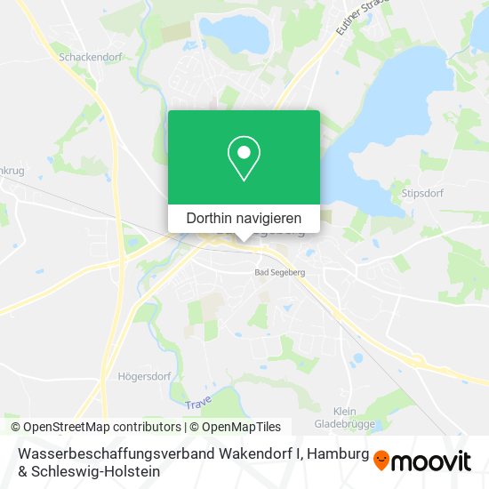 Wasserbeschaffungsverband Wakendorf I Karte