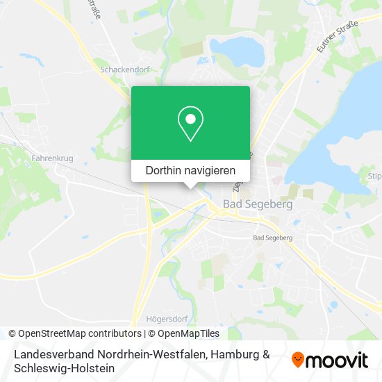 Landesverband Nordrhein-Westfalen Karte
