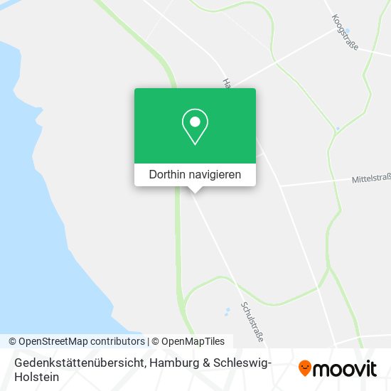 Gedenkstättenübersicht Karte