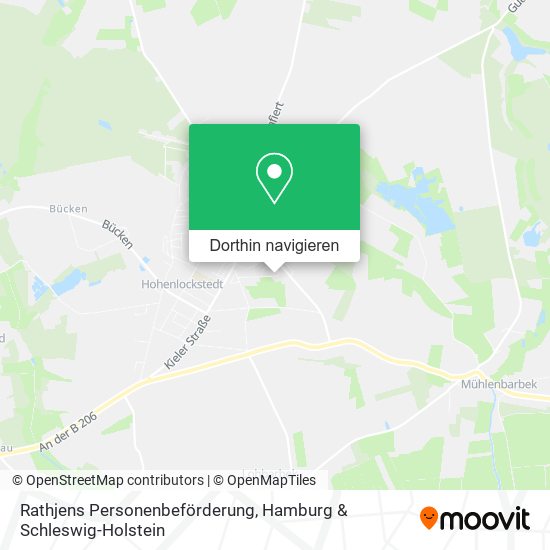 Rathjens Personenbeförderung Karte