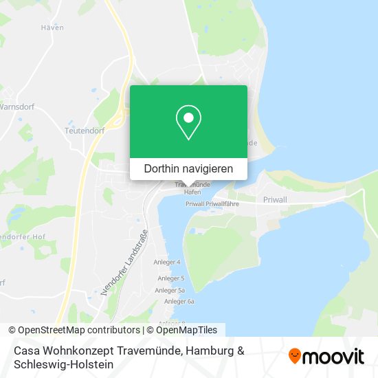Casa Wohnkonzept Travemünde Karte