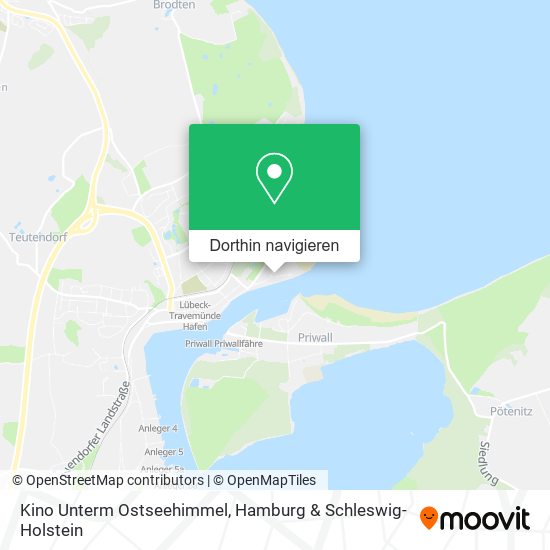 Kino Unterm Ostseehimmel Karte