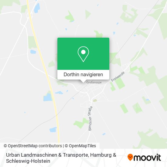 Urban Landmaschinen & Transporte Karte