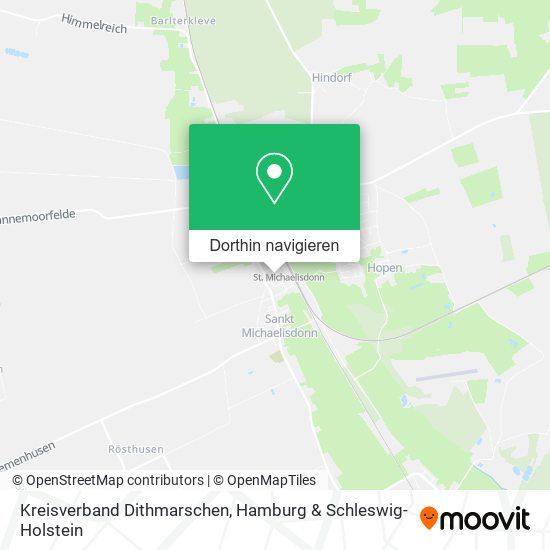 Kreisverband Dithmarschen Karte