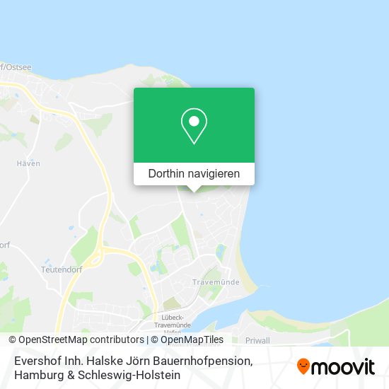 Evershof Inh. Halske Jörn Bauernhofpension Karte