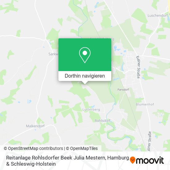 Reitanlage Rohlsdorfer Beek Julia Mestern Karte