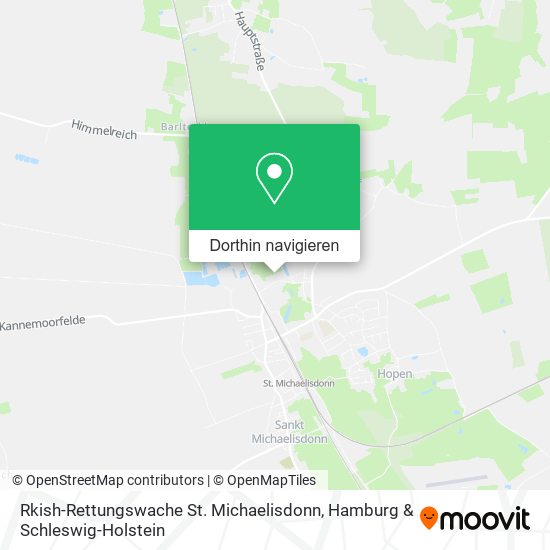 Rkish-Rettungswache St. Michaelisdonn Karte