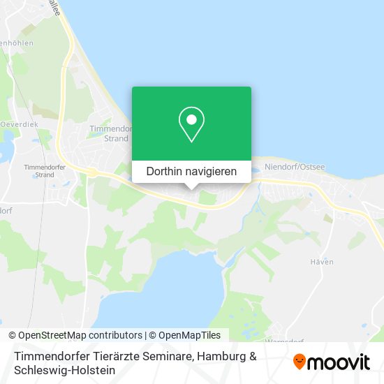 Timmendorfer Tierärzte Seminare Karte
