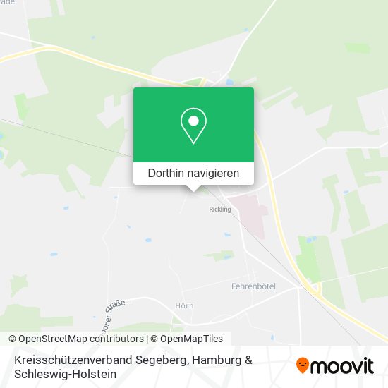 Kreisschützenverband Segeberg Karte