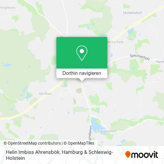 Helin Imbiss Ahrensbök Karte