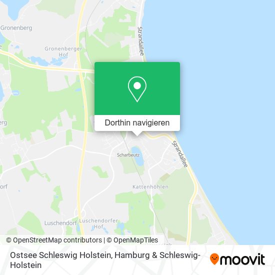 Ostsee Schleswig Holstein Karte