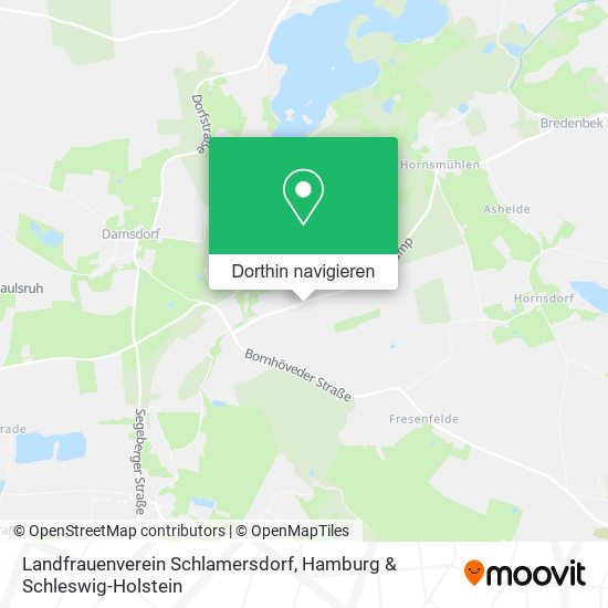 Landfrauenverein Schlamersdorf Karte
