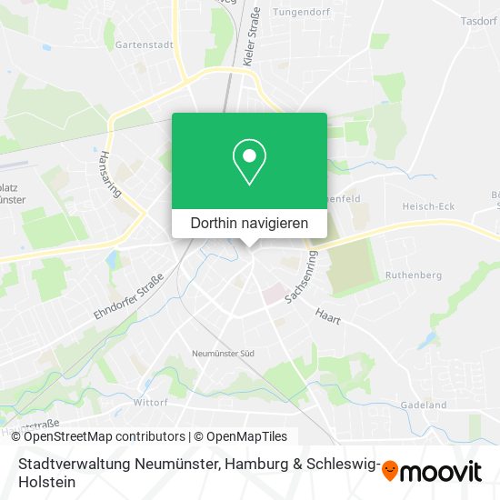 Stadtverwaltung Neumünster Karte