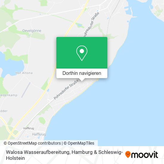 Walosa Wasseraufbereitung Karte