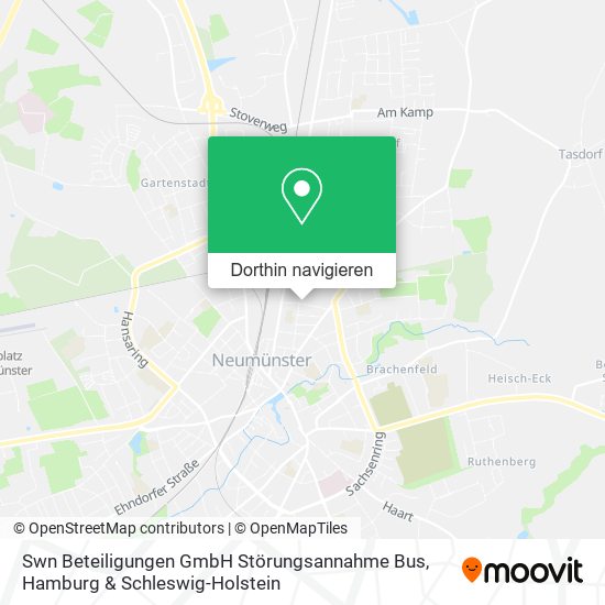 Swn Beteiligungen GmbH Störungsannahme Bus Karte
