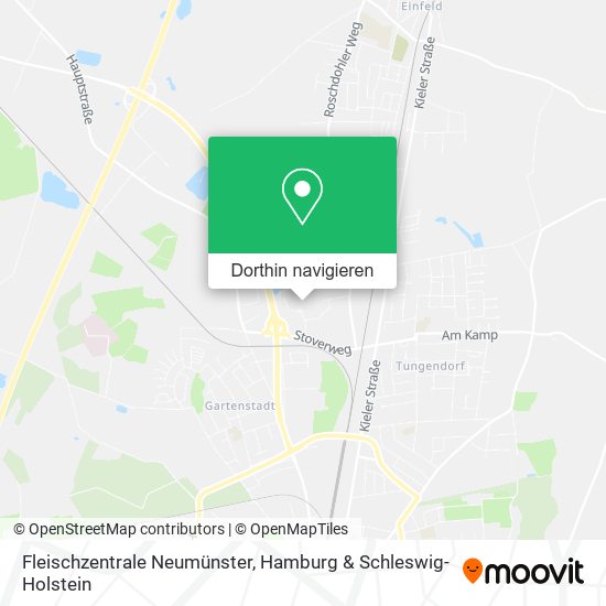 Fleischzentrale Neumünster Karte
