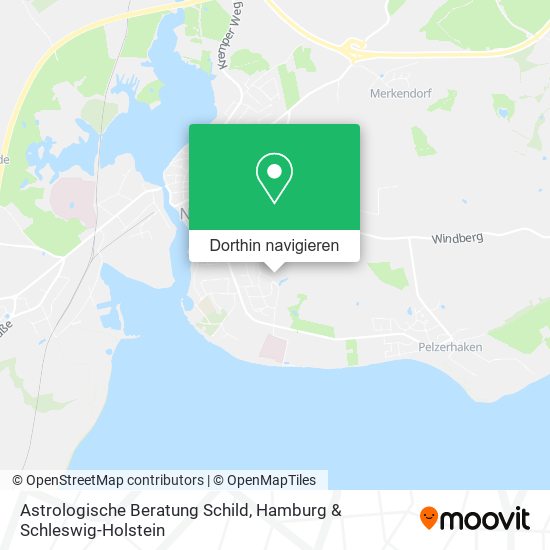 Astrologische Beratung Schild Karte