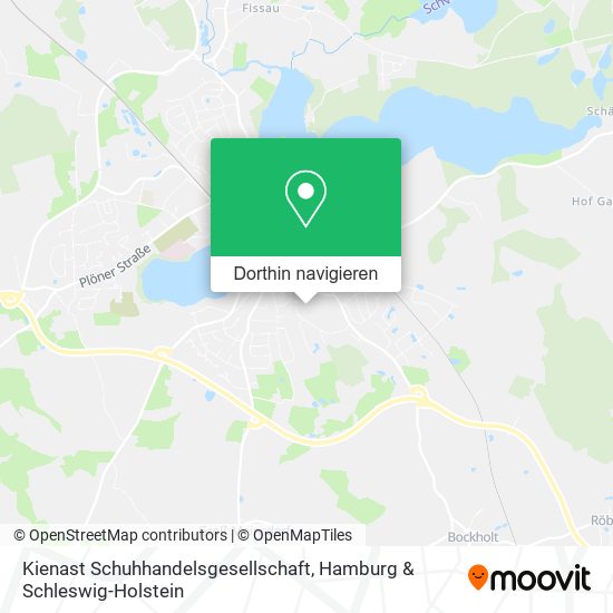 Kienast Schuhhandelsgesellschaft Karte