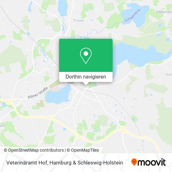 Veterinäramt Hof Karte