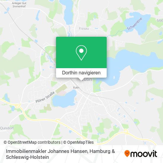 Immobilienmakler Johannes Hansen Karte